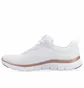 Кроссовки женские Skechers Flappeal 4.0-Brilliant Wht Ros White 149303-WTRG