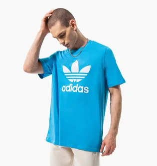 Футболка чоловіча Adidas T-Shirt Trefoil Light Blue HE9513