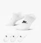 Носки унисекс Nike Everyday Essential White (3 пары) Dx5075-100