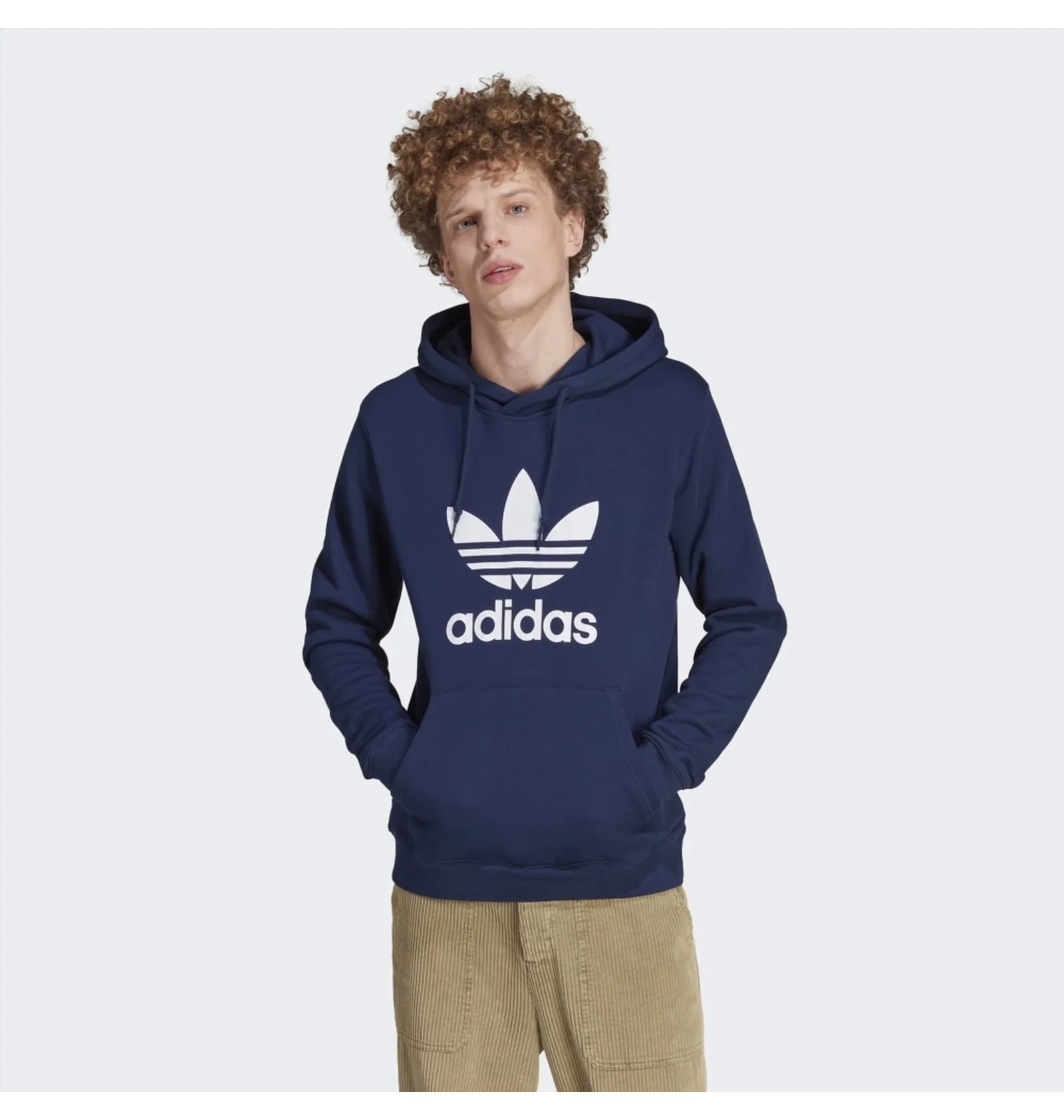ᐉ Худі чоловіче Adidas Adicolor Classics Trefoil Hoodie Blue