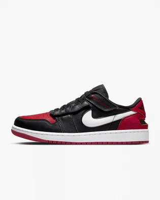 Кроссовки мужские Air Jordan 1 Low Flyease Black/Red DM1206-066