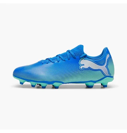Бутсы мужские Puma Future 7 Play Firm Ground/Artificial Ground Soccer Cleats Blue 107939-01