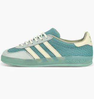 Кроссовки унисекс Adidas Gazelle Indoor Cotton Weave Pack Light Blue JR8852
