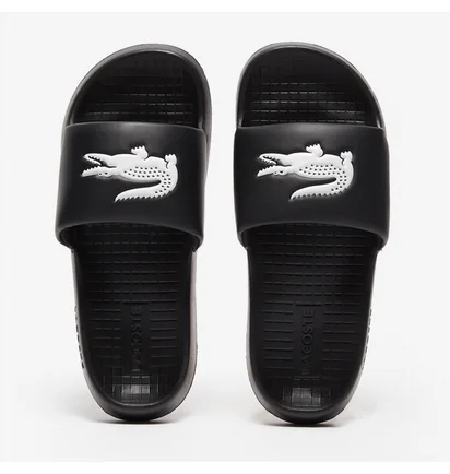 Тапочки мужские Lacoste Serve 1.0 Black 745CMA0002312