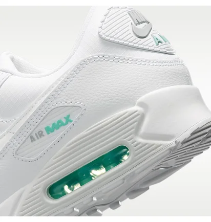 Кроссовки мужские Nike Air Max 90 White Hyper Turquoise White IB7680-101