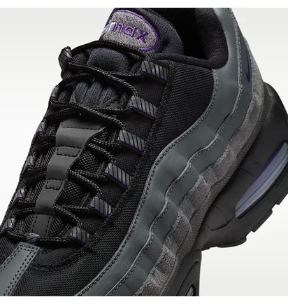 Кросівки чоловічі Nike Air Max 95 Og Black/Grey IH1228-001