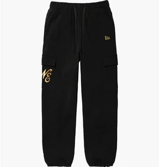 Штаны мужские NEW ERA Ne Script Cargo Black 60435397