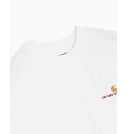 Футболка мужская Carhartt Wip American Script T-Shirt White I029956-02XX