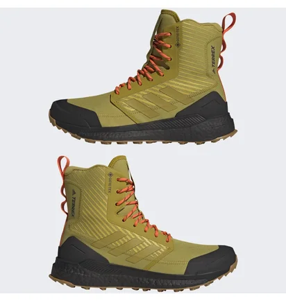 Черевики унісекс Adidas Terrex Free Hiker Xpl Gore-Tex Boots Yellow Gx3865