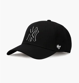 Кепка унисекс 47 Brand Yankees Snapback Black B-Mvpsp17Wbp-Bkc