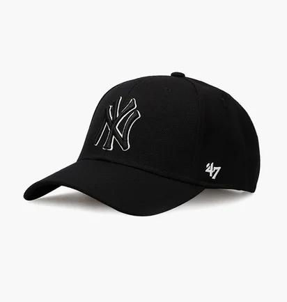 Кепка унісекс 47 Brand Yankees Snapback Black B-Mvpsp17Wbp-Bkc