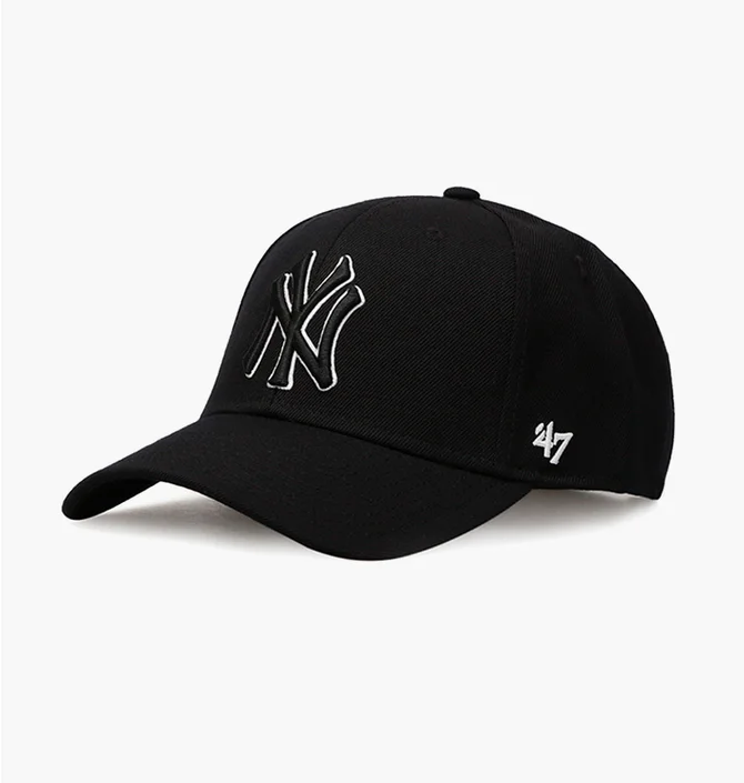 Кепка унісекс 47 Brand Yankees Snapback Black B-Mvpsp17Wbp-Bkc