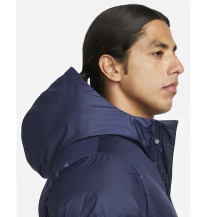 Пуховик чоловічий Nike Sf Wr Pl-Fld Hd Jkt Blue FB8185-410
