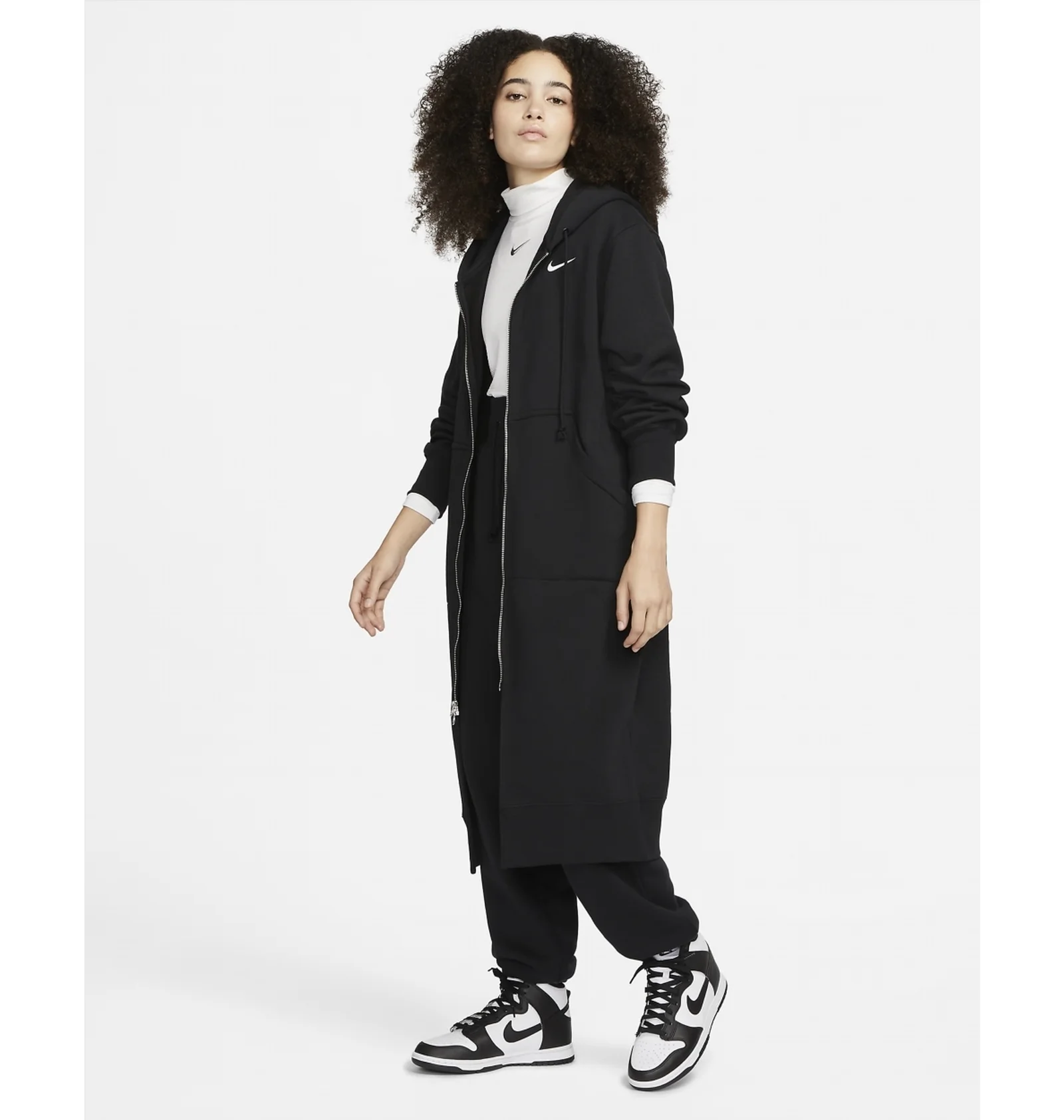 ᐉ Толстовка женская Nike Sportswear Phoenix Fleece Oversized Long