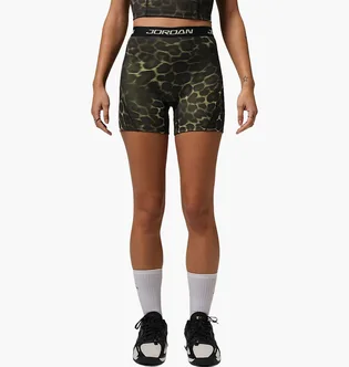 Шорти жіночі Air Jordan Sport Dri-Fit High-Waisted 5 Printed Green IF3491-331