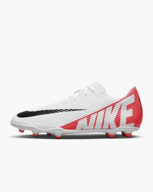 Бутси унісекс Nike Mercurial Vapor 15 Club Multi-Ground Soccer Cleats White/Red DJ5963-600