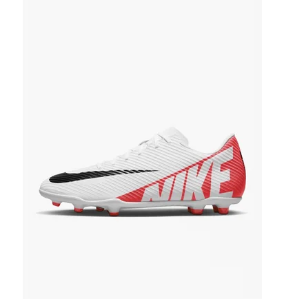 Бутси унісекс Nike Mercurial Vapor 15 Club Multi-Ground Soccer Cleats White/Red DJ5963-600
