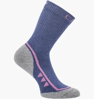 Шкарпетки жіночі CMP Trekking Sock Mid Supersoft 50 Blue (1 пара) 3I19866-14MR