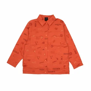 Рубашка женская Air Jordan Trucker Jacket Orange DX0384-812