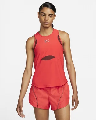 Майка женская Nike Air Dri-Fit WomenS Running Tank Orange DQ6131-696