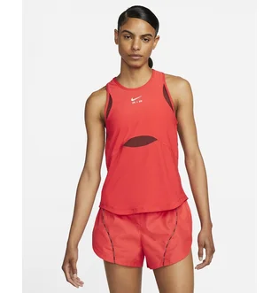 Майка женская Nike Air Dri-Fit WomenS Running Tank Orange DQ6131-696