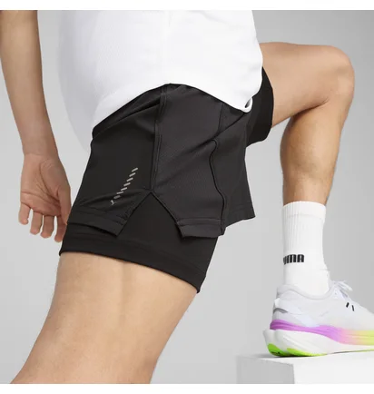 Шорти чоловічі Puma Run Velocity 2In1 Black 526611-01