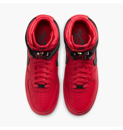 Кроссовки мужские Nike X Alyx Air Force 1 Red CQ4018-601