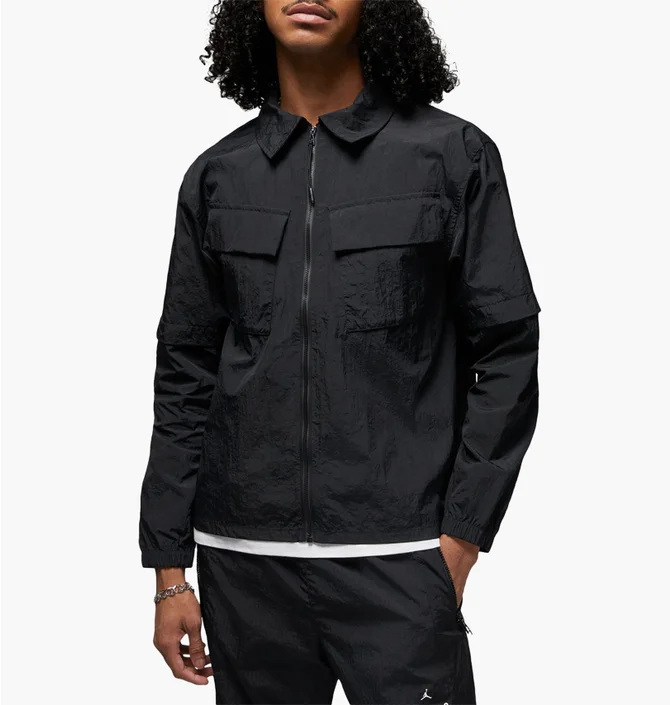 Куртка чоловіча Air Jordan 23 Engineered Utility Shirt Black DV7693-010