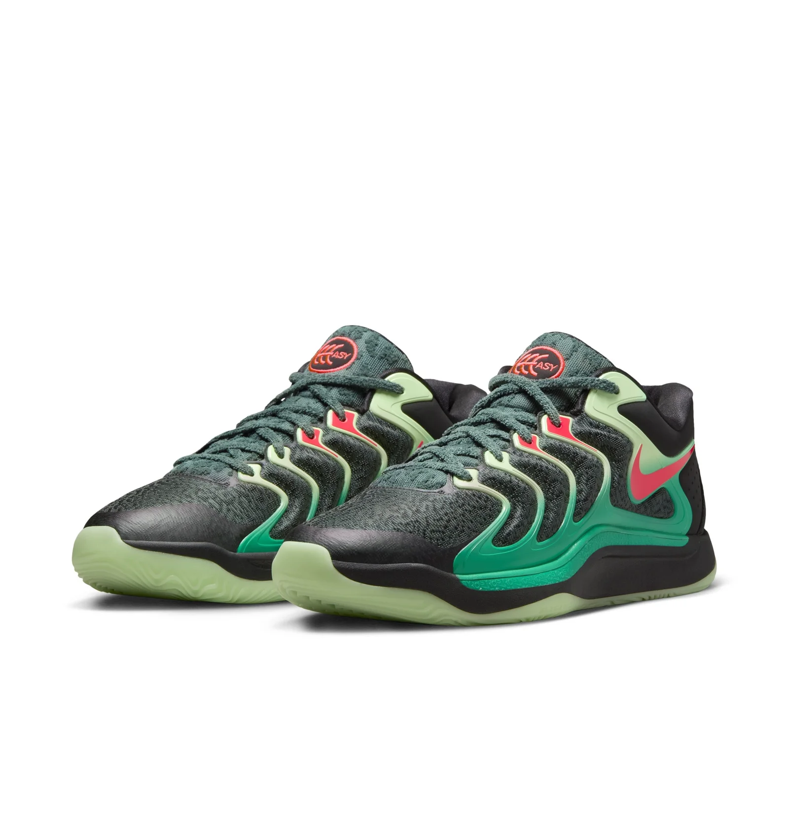 ᐉ Кросівки унісекс Nike Kd 17 Black/Green FJ9487-002 - придбати в