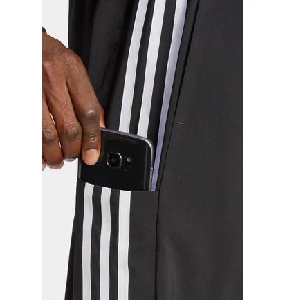 Штаны мужские Adidas Aeroready Essentials Tapered Cuff Woven 3-Stripes Sportswear Black IC0041
