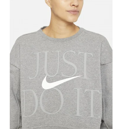 Світшот жіночий Nike Dri-Fit Get Fit Grey DD6130-091