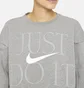 Світшот жіночий Nike Dri-Fit Get Fit Grey DD6130-091