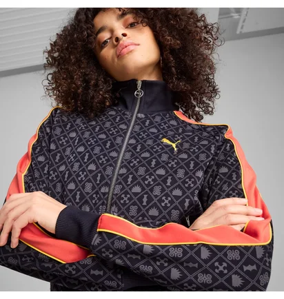 Олімпійка жіноча Puma T7 Road To Unity All-Over Print Grey 629792-16