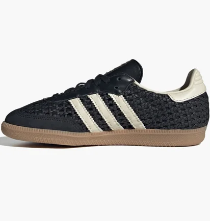 Кроссовки женские Adidas Samba Og Basketweave Black HQ9282