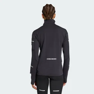 Кофта женская Adidas Adi365 Running Climawarm+ Half-Zip Black JP3842