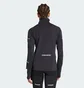 Кофта жіноча Adidas Adi365 Running Climawarm+ Half-Zip Black JP3842
