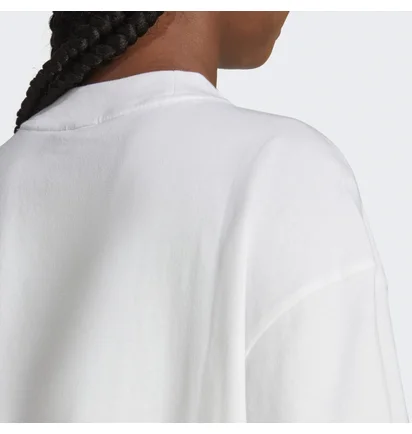 Футболка жіноча Adidas Future Icons Badge Of Sport Boyfriend Tee White HR6098