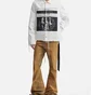 Джинсовка мужская Rick Owens Drkshdw Snapfront White DU01E3782-110911