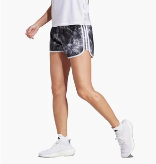 Шорты женские Adidas Marathon 20 All Over Print Short Grey IL1665