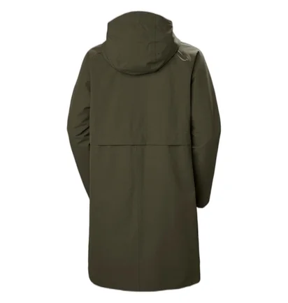 Парка женская Helly Hansen Mono Material Ins Rain Coat Green 53652-431