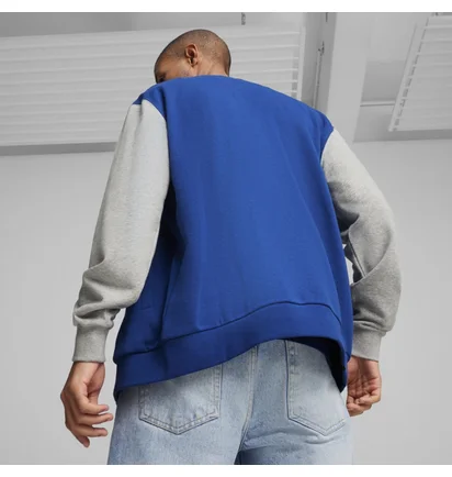 Бомбер чоловічий Puma Squad Track Jacket Tr Blue/Grey 678971-17