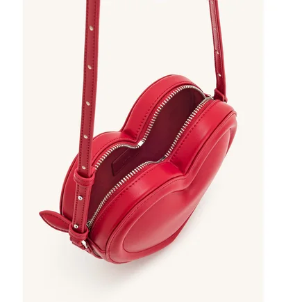 Сумка жіноча JW PEI Arlene Heart Shaped Bag Red BB2024BG97368JWP