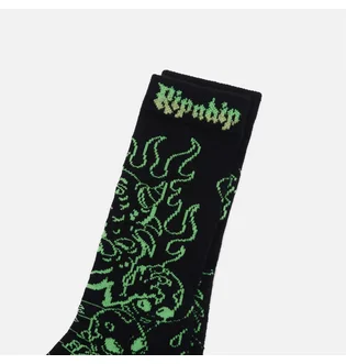 Носки RipNDip Horntail (1 шт) Black RNDSPR25178