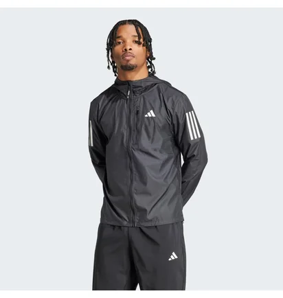 Олимпийка мужская Adidas Own The Run Jacket Black IN1483