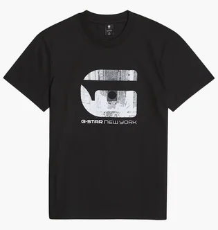 Футболка мужская G-Star New York Rt Ts Dk Black D25695-C336-6484