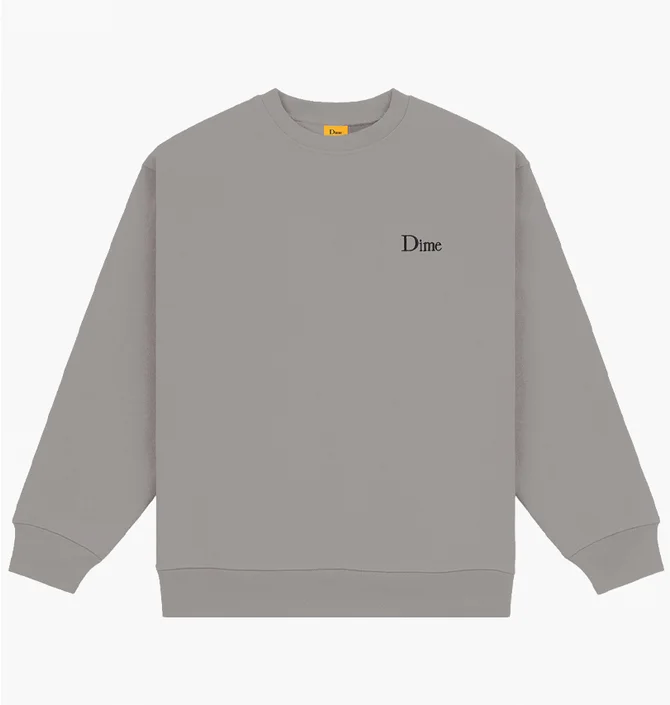 Свитшот мужской Dime Classic Small Logo Grey DIMEFA2413CHA