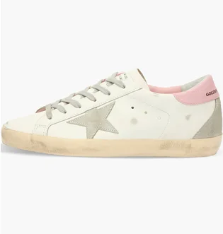 Кроссовки женские Golden Goose Super-Star Classic Distressed White GWF00102-F002569-10914
