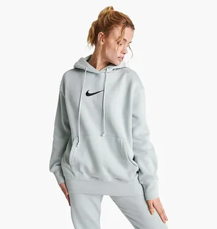 Худи женское Nike Sportswear Phoenix Fleece Oversized Pullover Hoodie Grey Fd0892-034