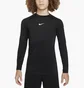 Термобелье детское Nike Np Df Ls Top 24 Black FJ6822-010