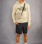 Худи мужское The North Face Graphic Hoodie Beige NF0A87ET3X4